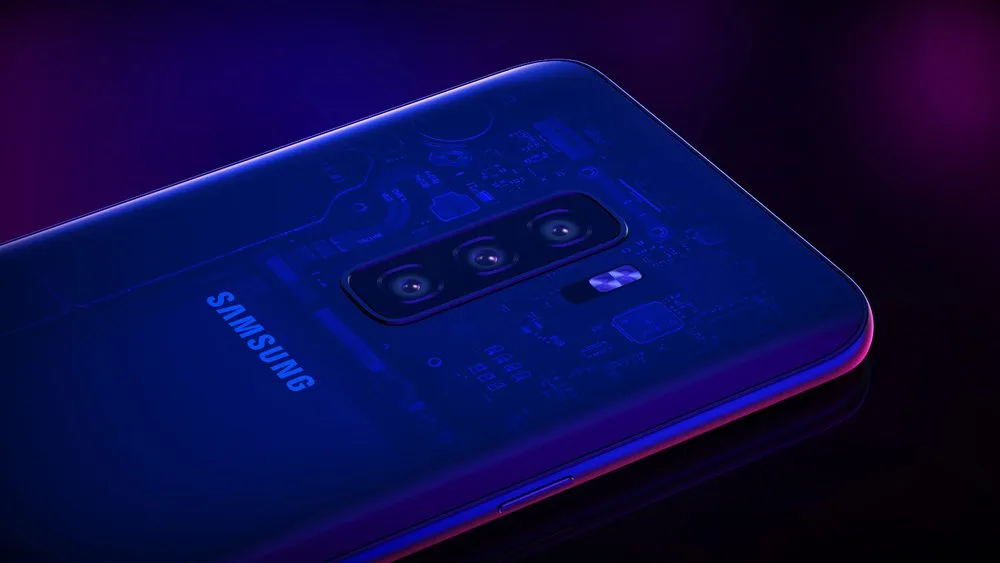 Update: Samsung Galaxy S10 – Konzept mit transparenter Rückseite und Triple Lens Kamera