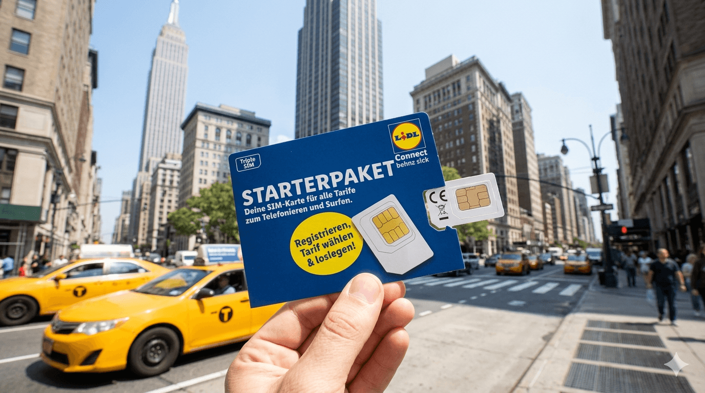 Lidl Connect – Auch im EU-Ausland mobil unterwegs sein