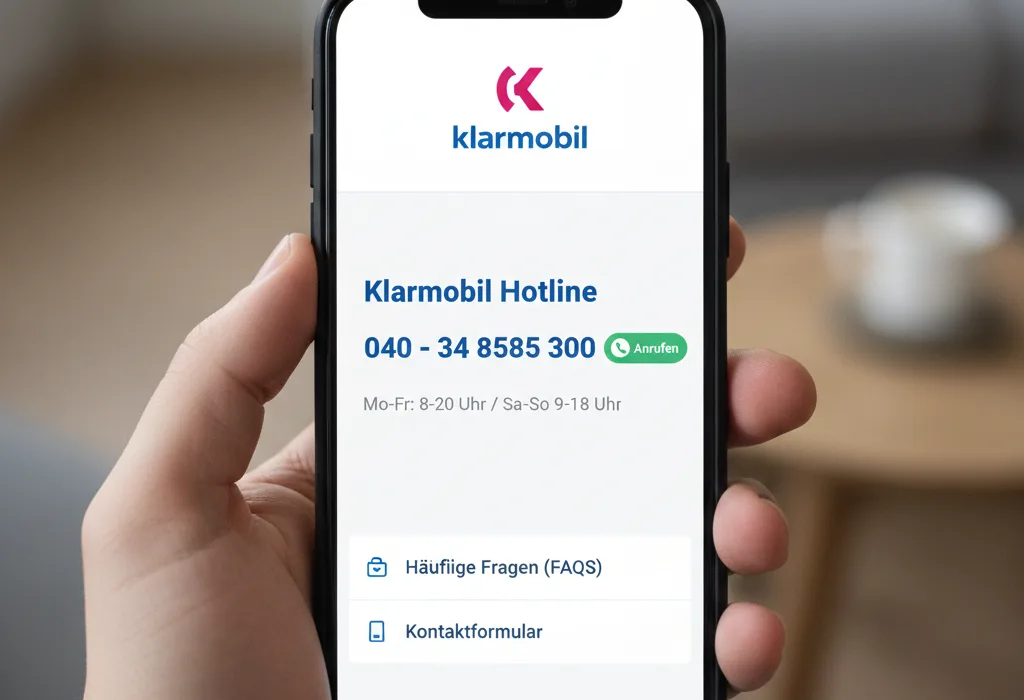 Der Kunden-Service von klarmobil – Hotline, Kontakt und Adressen