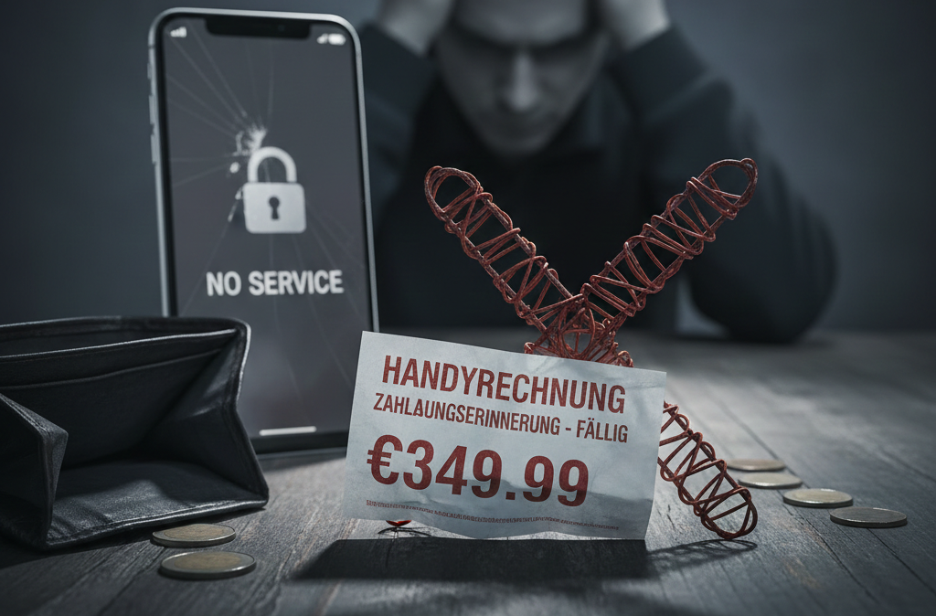 Handyrechnung nicht bezahlt – so sollte man reagieren