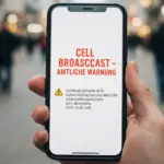 Cell Broadcast Warnung