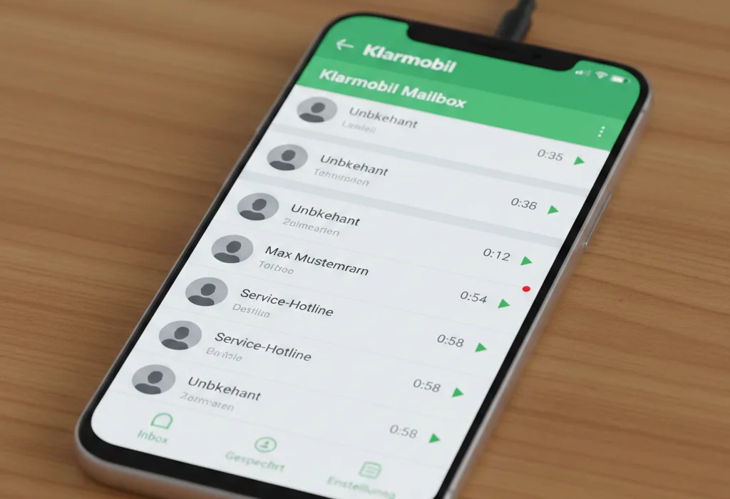 Die Klarmobil Mailbox – konfigurieren, einstellen und abschalten in allen Netzen
