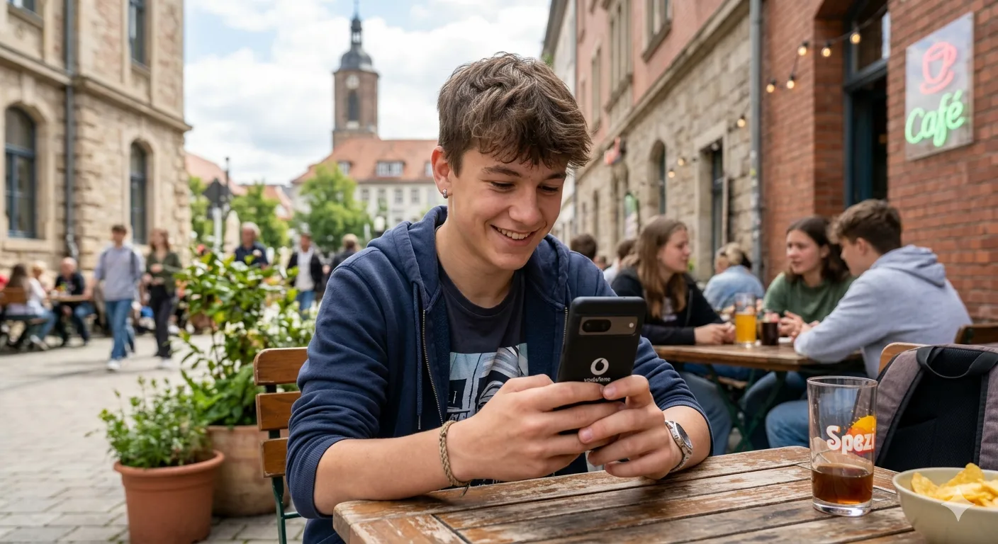 Vodafone Young S, M und L – die Tarife für Jugendliche und Studenten bis 28 Jahre