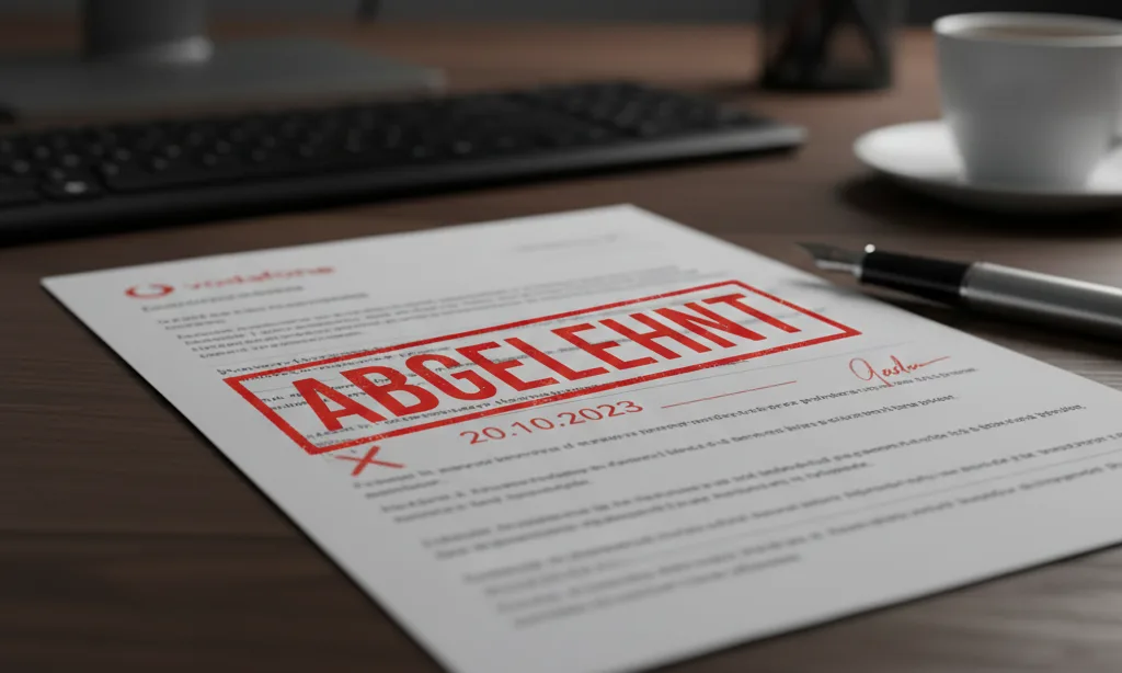 Handyvertrag abgelehnt