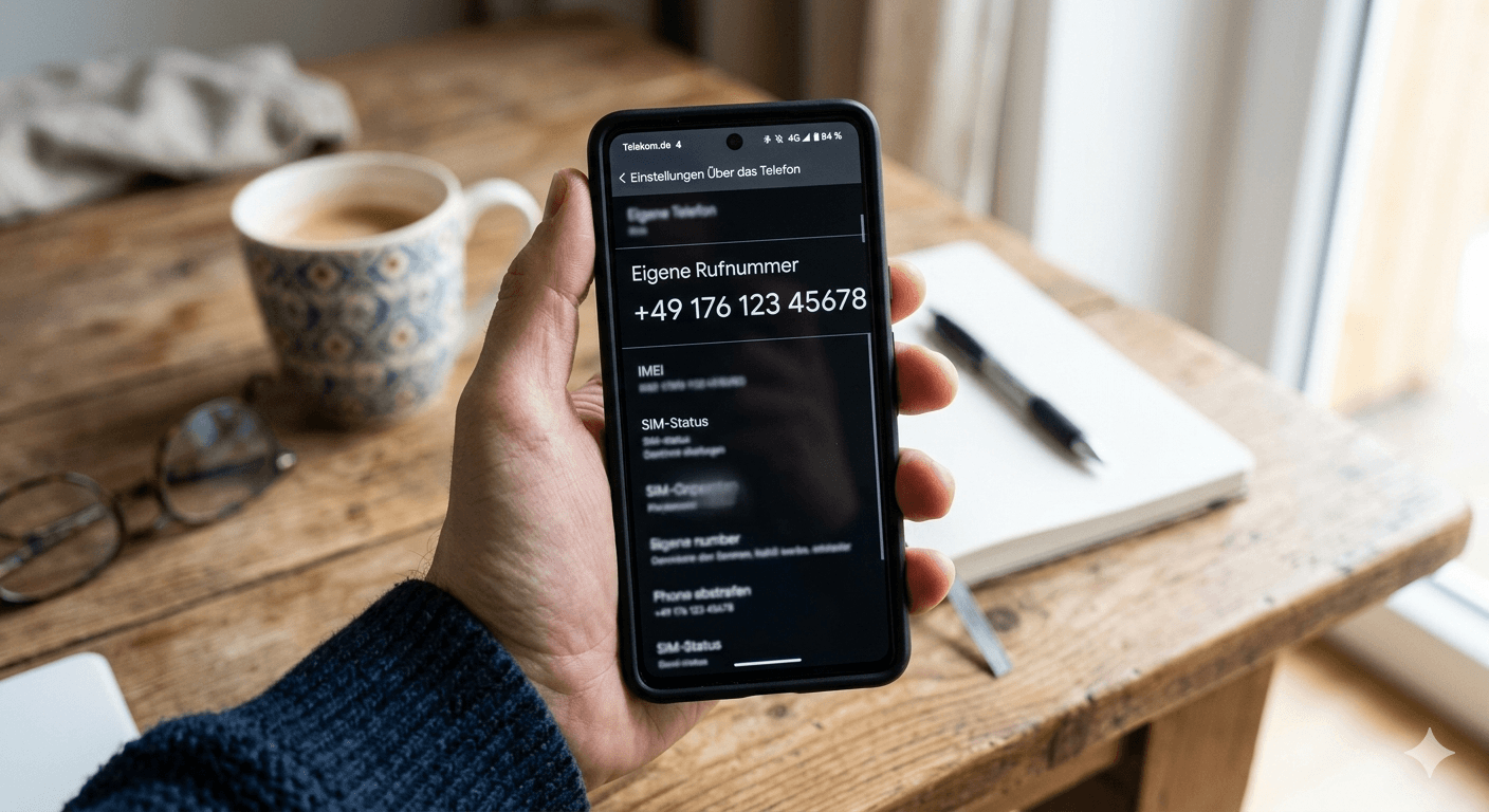 Sim Karte + Rufnummer im Handy auslesen: so geht es