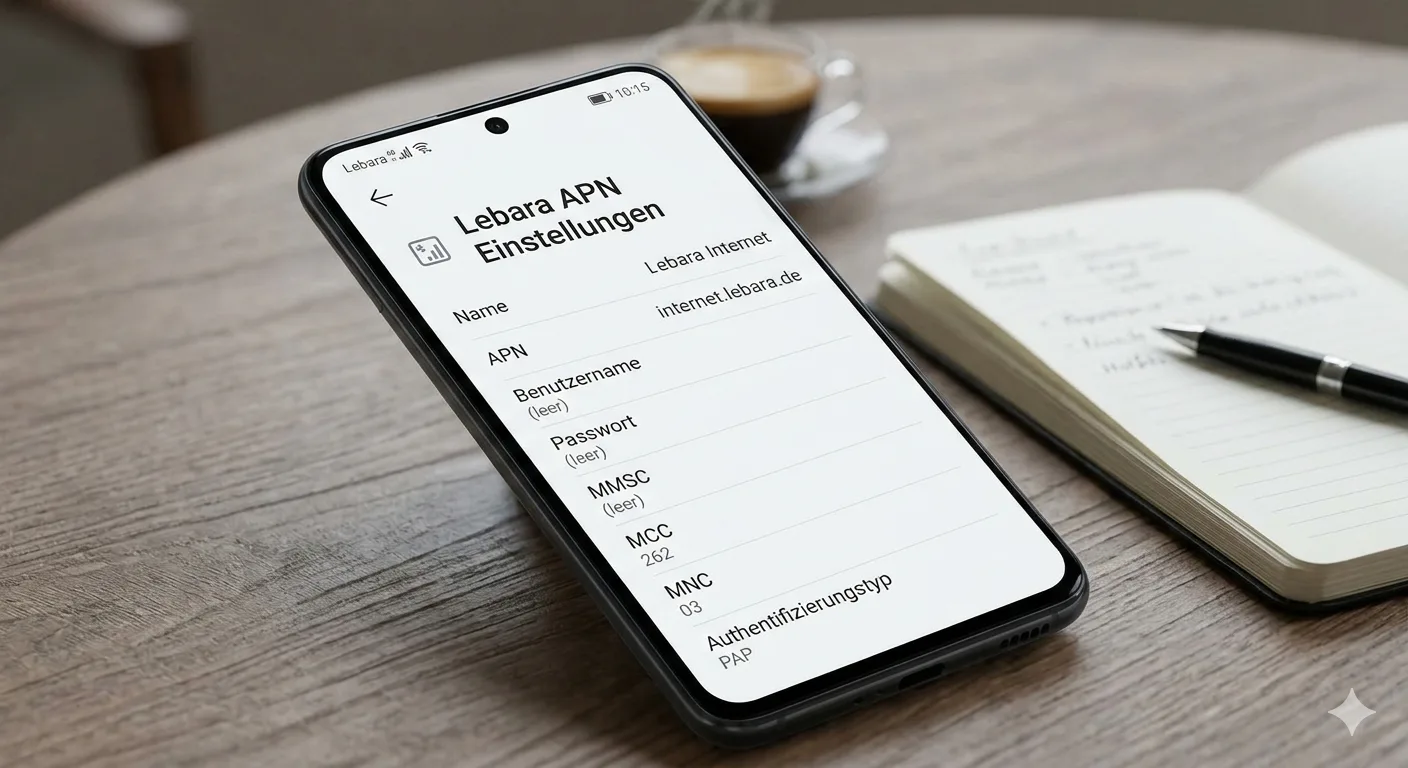 Lebara Mobile – APN und Internet Einstellungen