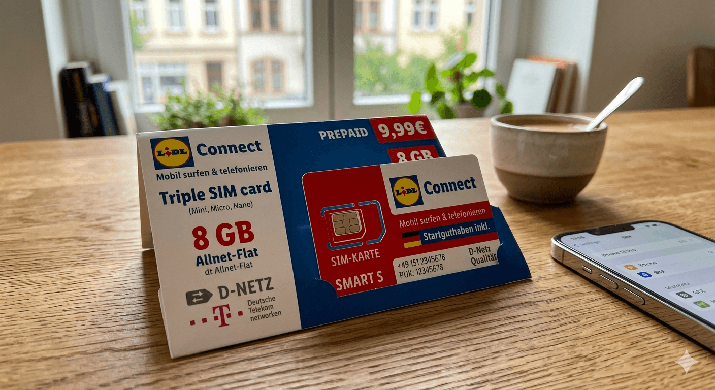 Lidl Connect Prepaid im Tarifüberblick – Netz, Erfahrungen und mehr