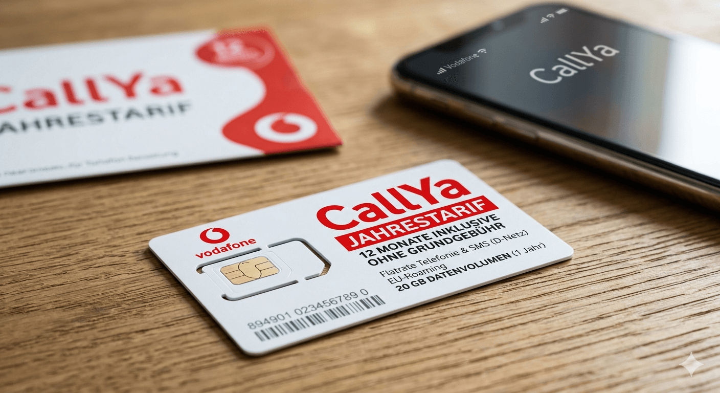 Callya Jahrestarif: Die 365 Tage Flatrate von Vodafone