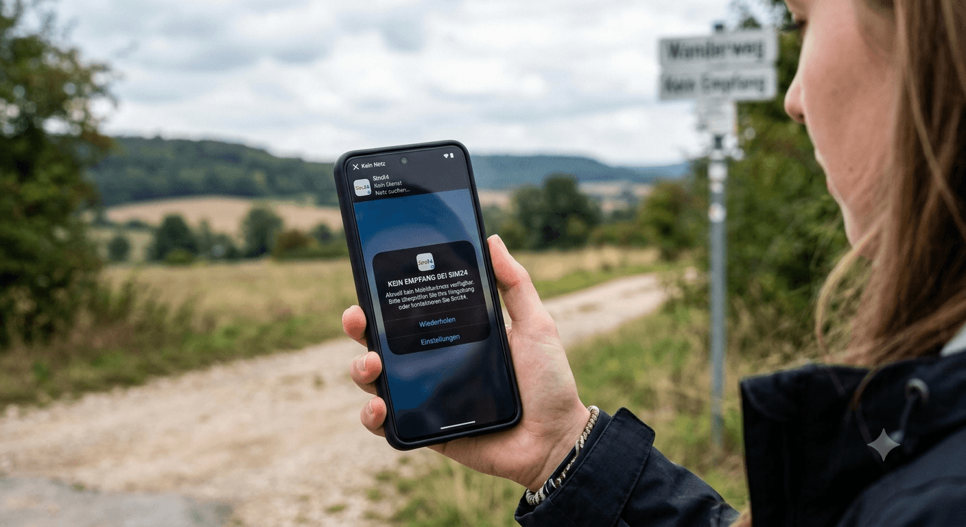 Was tun bei schlechtem Netz und Störungen bei Sim24, PremiumSIM, Sim.de und BlackSIM?