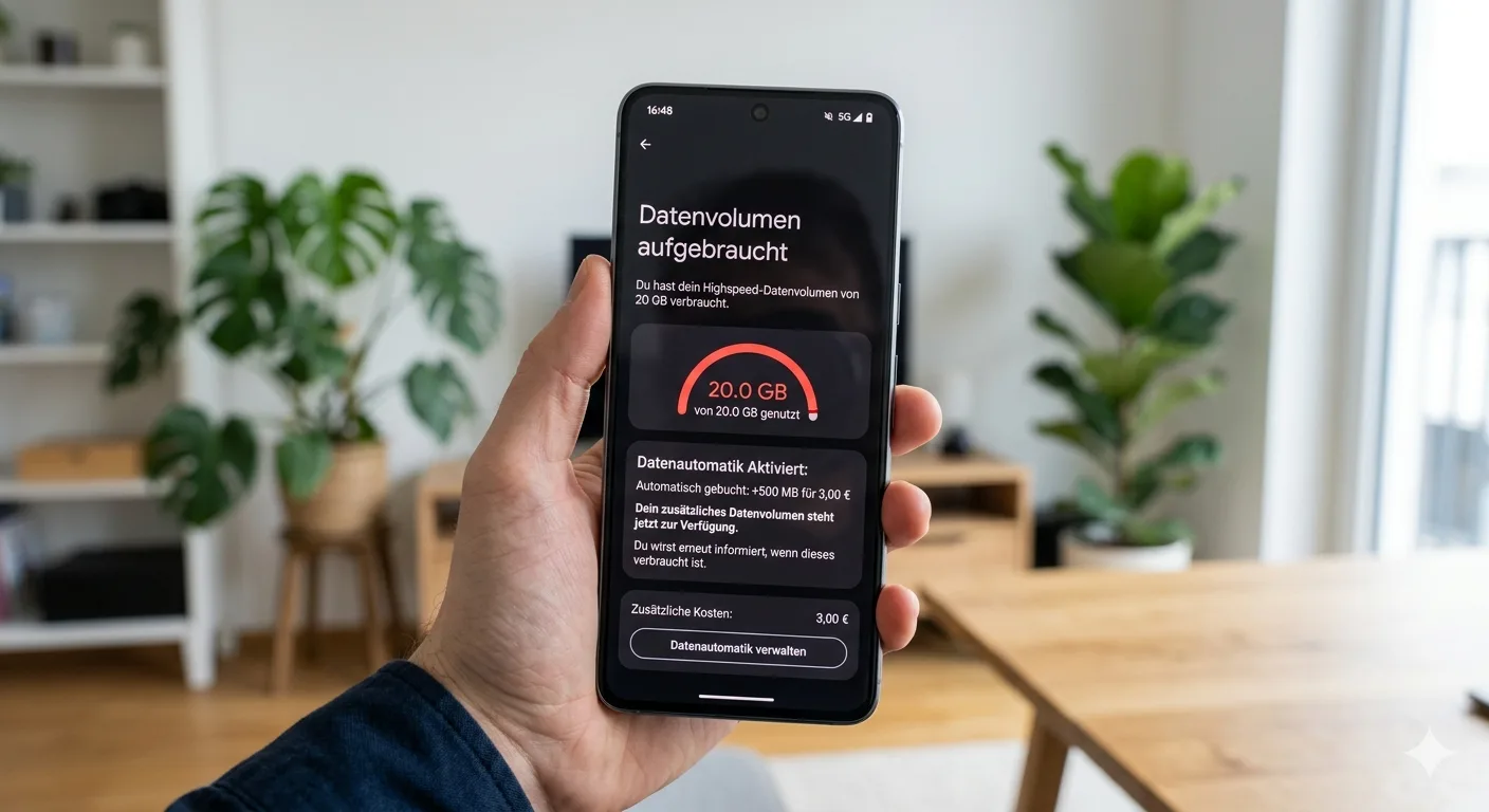 Handytarife und Flatrates ohne Datenautomatik im Überblick