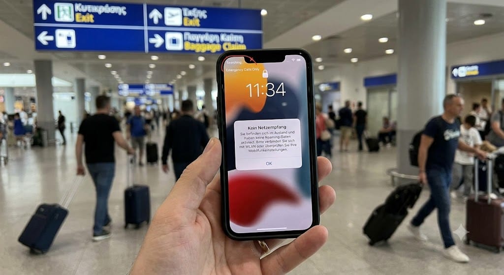 Das Handy hat kein Netz im Ausland- So kann man das Problem beheben