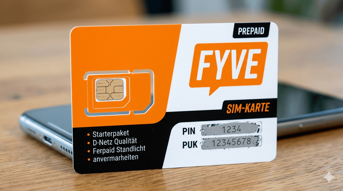 Das FYVE Netz, LTE und die Netzqualität beim Prepaid Discounter