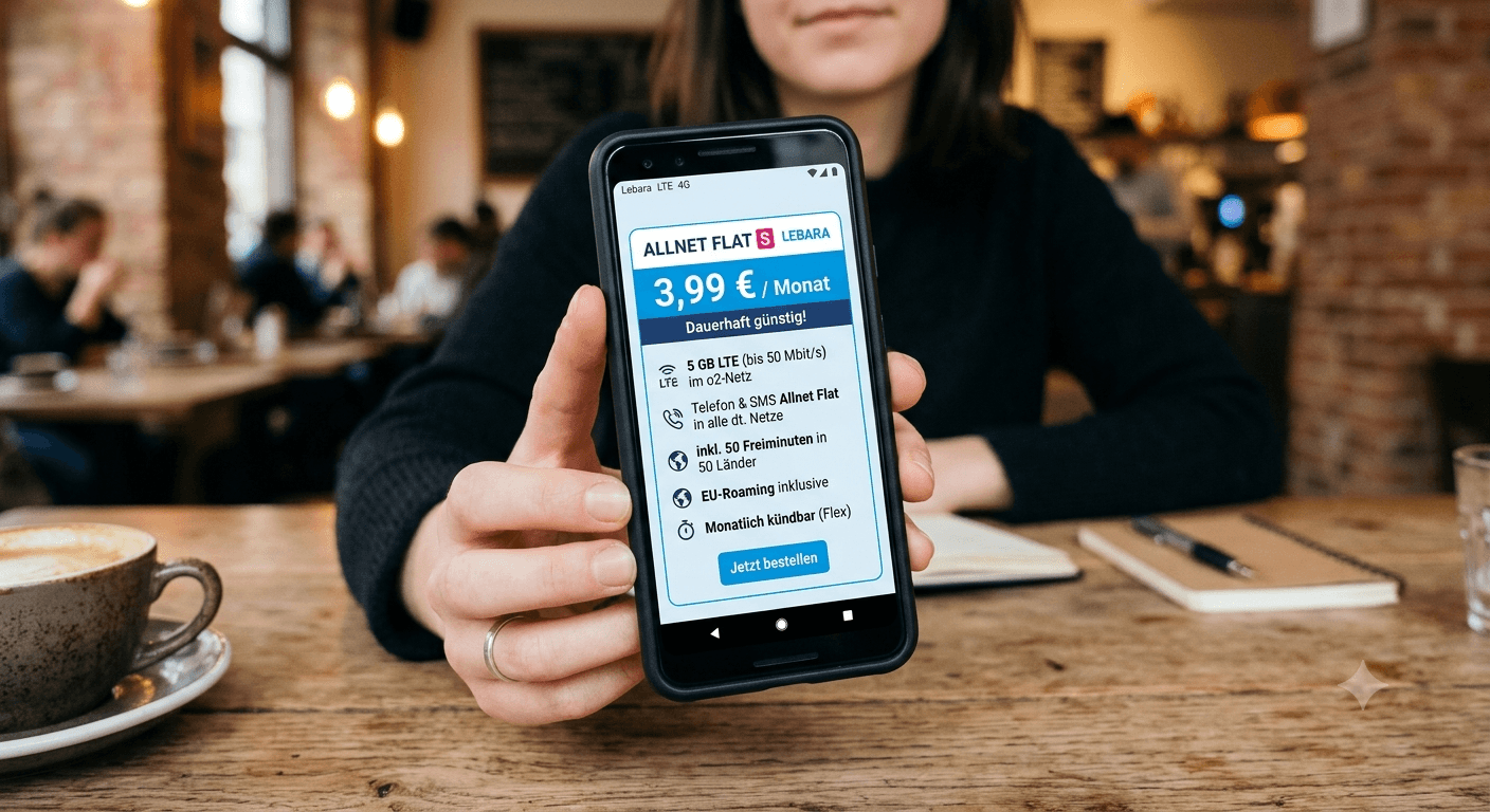 Günstige Handytarife im Überblick – wo entstehen die geringsten monatlichen Kosten?