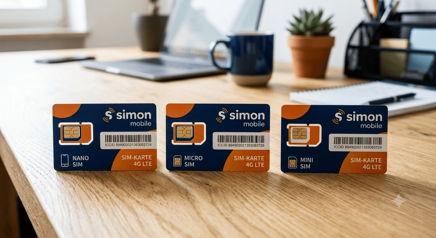Simon mobile: kann man MultiSim und mehrere Karten nutzen?