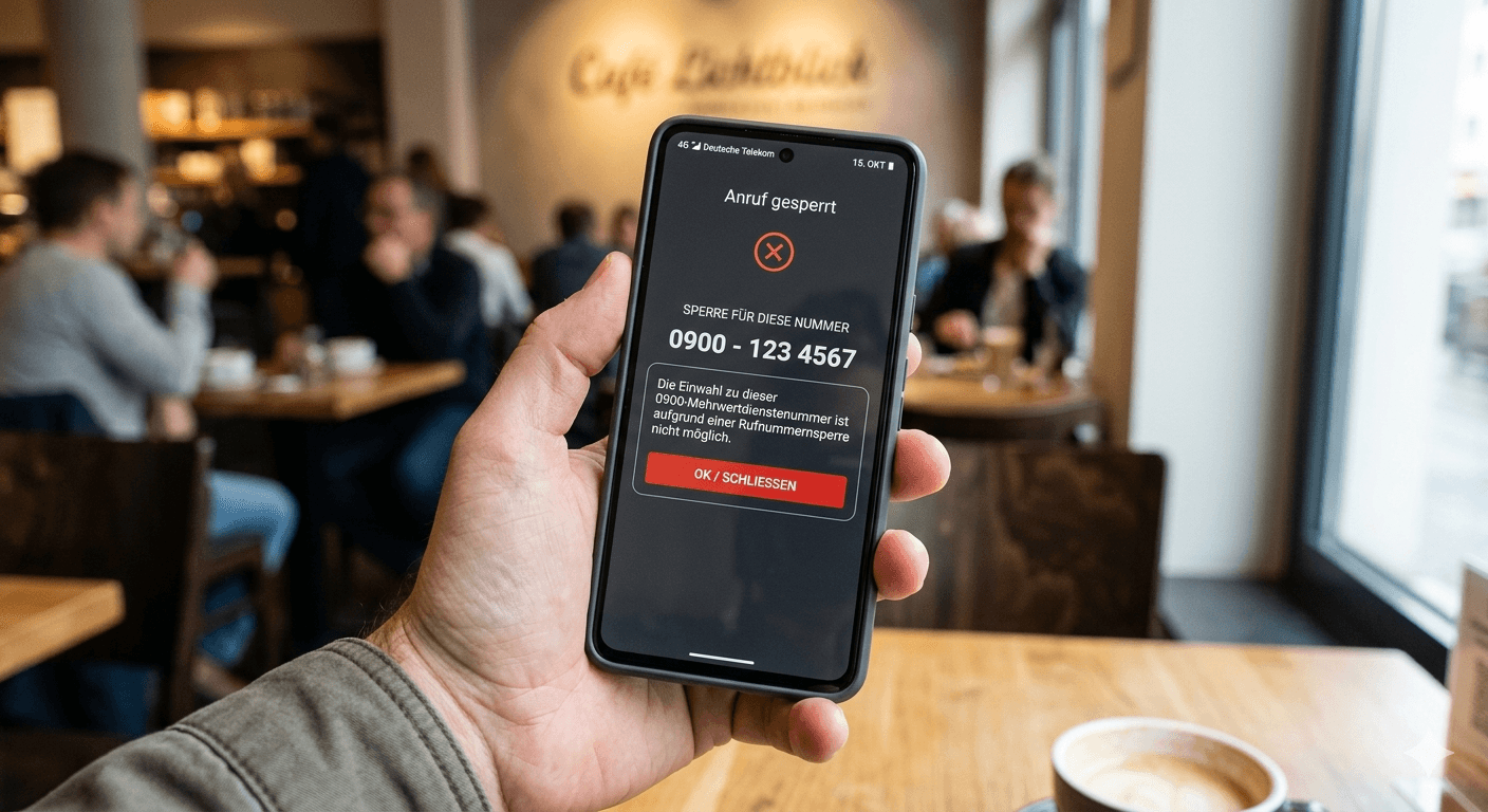 Mobilfunk-Anbieter mit standardmäßig aktivierter Sperre von Sonderrufnummern