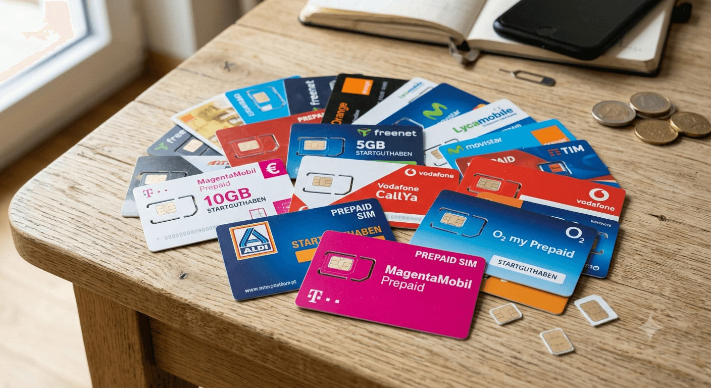 Im Vergleich: die besten Prepaid Tarife und Prepaid Karten auf dem deutschen Markt