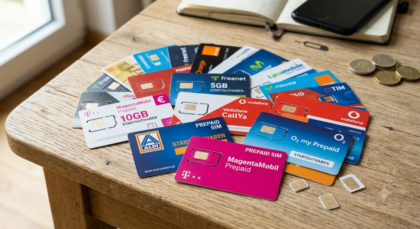 Im Vergleich: die besten Prepaid Tarife und Prepaid Karten auf dem deutschen Markt