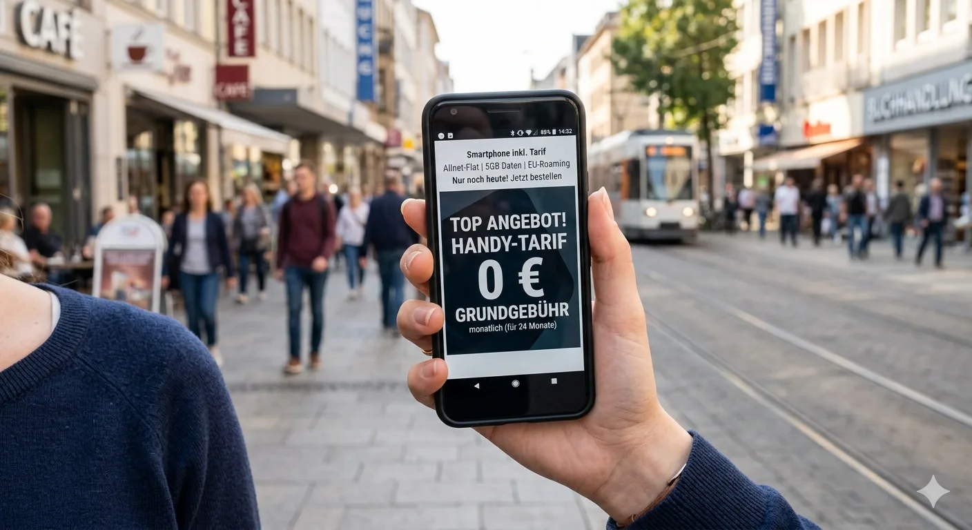 Tarife ohne Grundgebühr und Mindestumsatz im Vergleich – 0-Euro Handytarife im Überblick