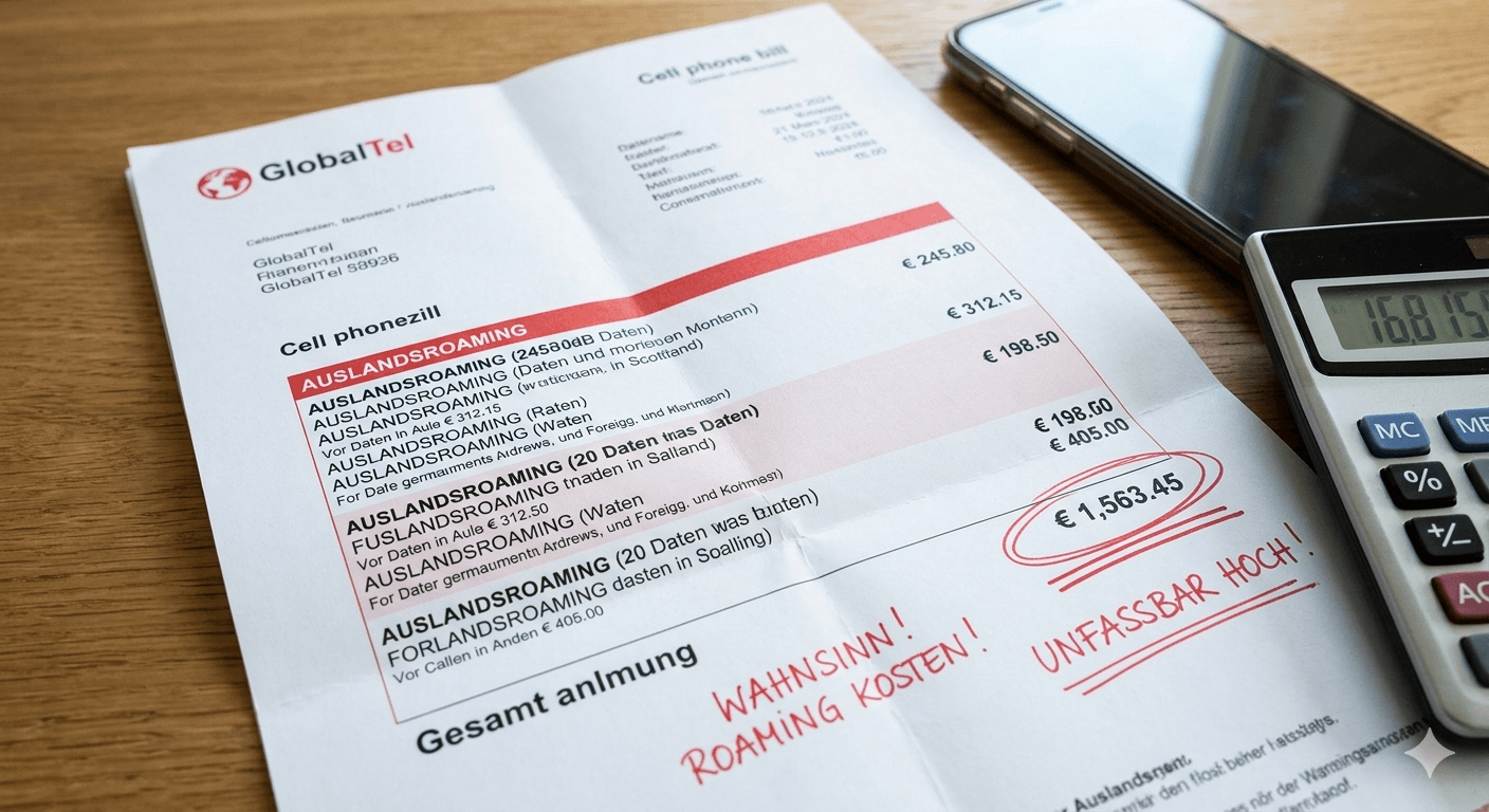 Geisterroaming: Was ist das und wie kann man Kosten dadurch vermeiden?