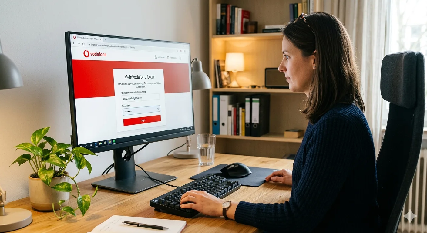 Vodafone Login in „MeinVodafone“ und „MeinCallYa“