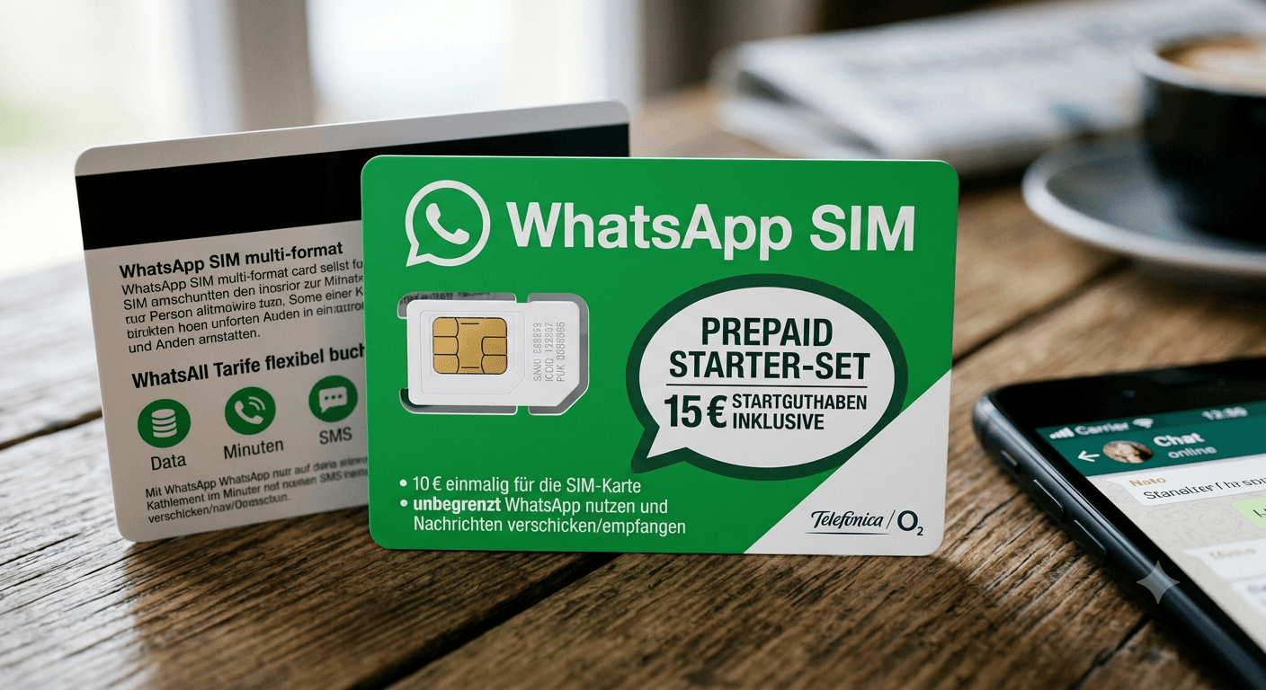 WhatsApp SIM Tarife – Erfahrungen, Netz, Kundenmeinungen und Tarif-Details