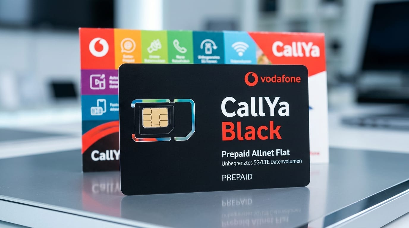 Callya Black – Unbegrenztes Datenvolumen mit Prepaid Abrechnung