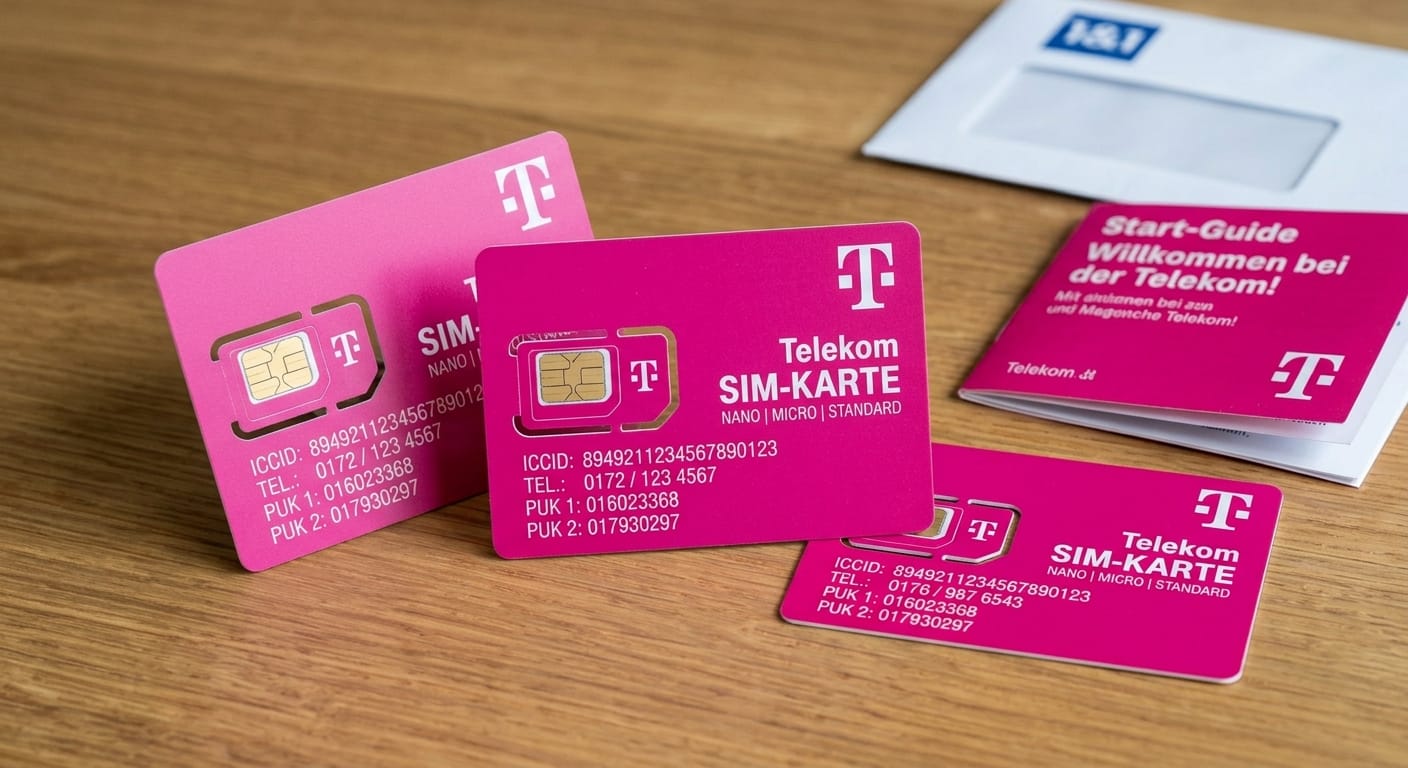 Wie viele MultiSIM kann man zu den Telekom Pluskarten buchen?