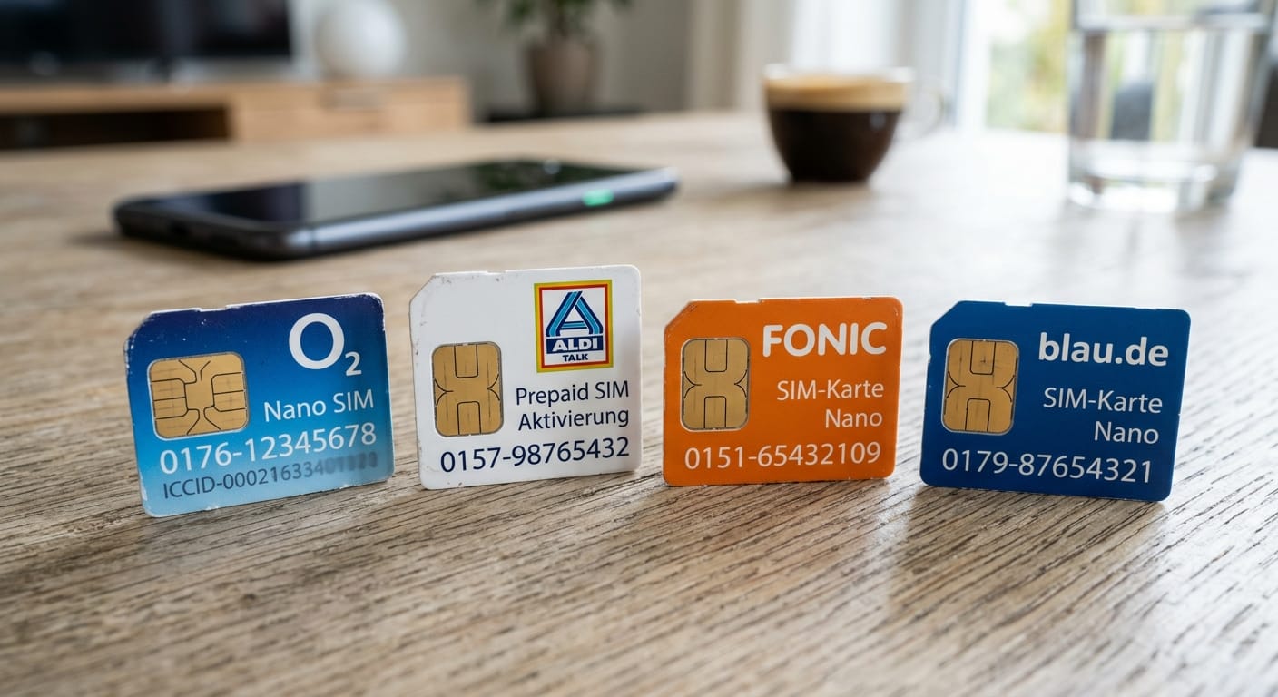 O2 Simkarten ohne Vertrag: Prepaid- und Postpaid Anbieter ohne lange Laufzeit im Überblick!