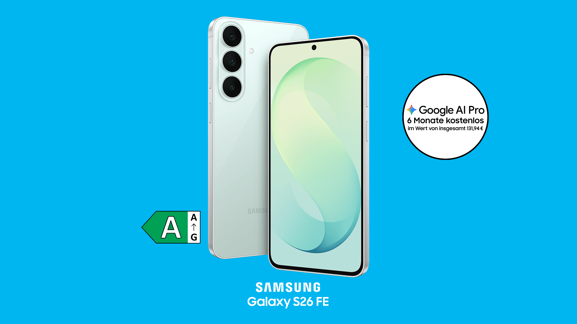 Mega-Deal bei Blau: Samsung Galaxy S26 FE für nur 1 € Zuzahlung & unter 30 € mtl. – plus 200 € Tauschprämie!